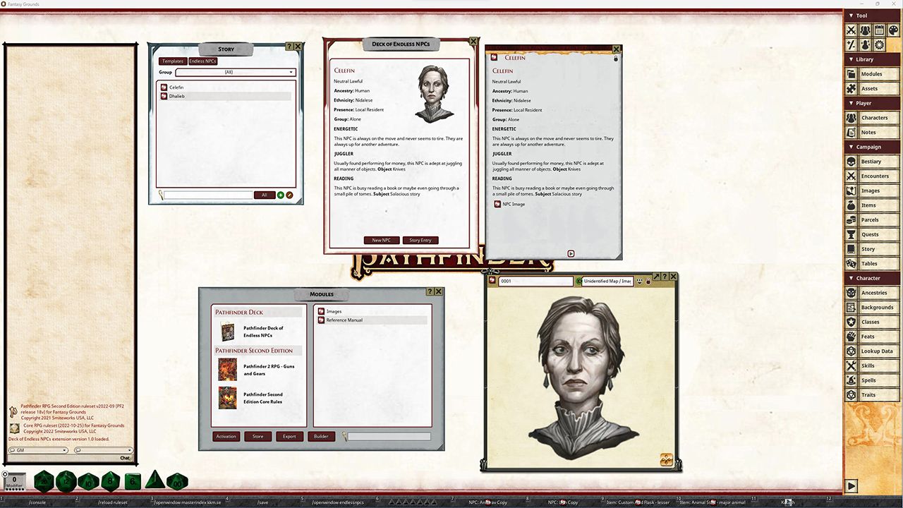 Pathfinder Deck Of Endless Npcs | Meses sin interés